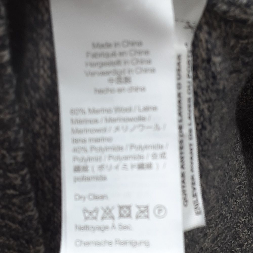 J. Crew Men's Rugged Marled Merino Wool Blend Crew Neck Sweater Size Medium - Picture 6 of 9
